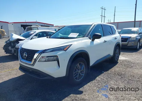 2021 Nissan Rogue S Fwd z USA, uszkodzony, nr VIN 5N1AT3AA9MC736410